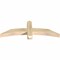 Ekena Millwork Bellingham Rough Sawn Timber Gable Bracket, Douglas Fir, 48"W x 16"H x 4"D x 4"F, 8/12 Pitch GBW048X16X0404BEL00RDF - alternate 2